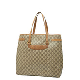 グッチ GGスプリーム トートバッグ 3902061 ブラウン PVC レザー レディース GUCCI 【中古】